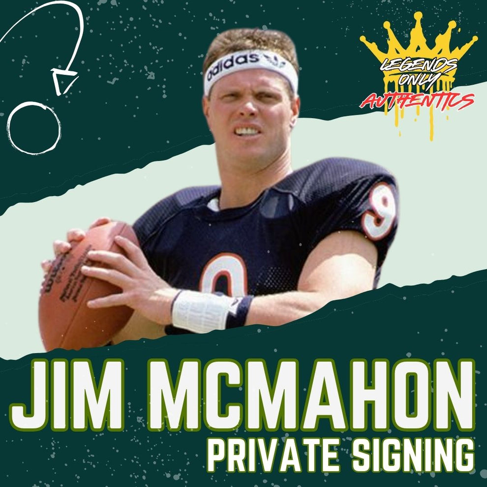 Jim McMahon Private Autograph Signing (Nov. 20, 2024) Legends Only
