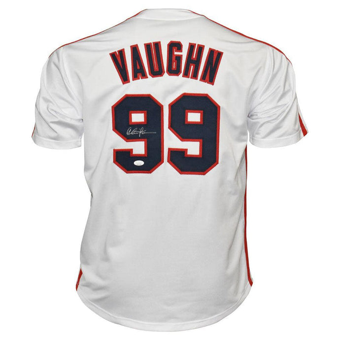 Charlie Sheen Major League White Autographed Baseball Jersey - JSA COA
