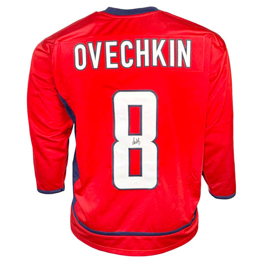 Alex Ovechkin Washington Capitals Red Autographed Hockey Jersey - JSA COA