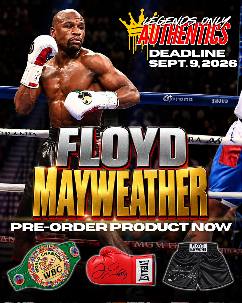 Load image into Gallery viewer, Floyd Mayweather Pre-Order Memorabilia Sept. 9
