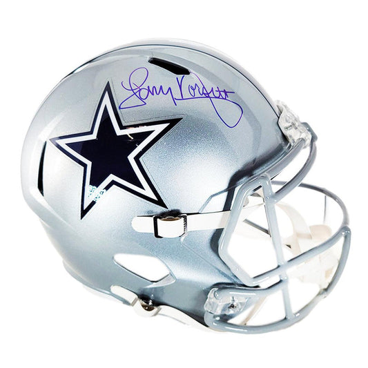 Tony Dorsett Dallas Cowboys Autographed Full-Size Replica Helmet - Beckett COA