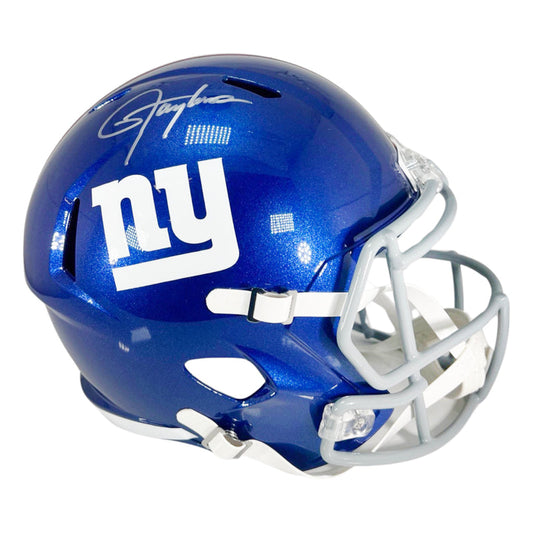 Lawrence Taylor New York Giants Autographed Full-Size Replica Helmet - Beckett COA