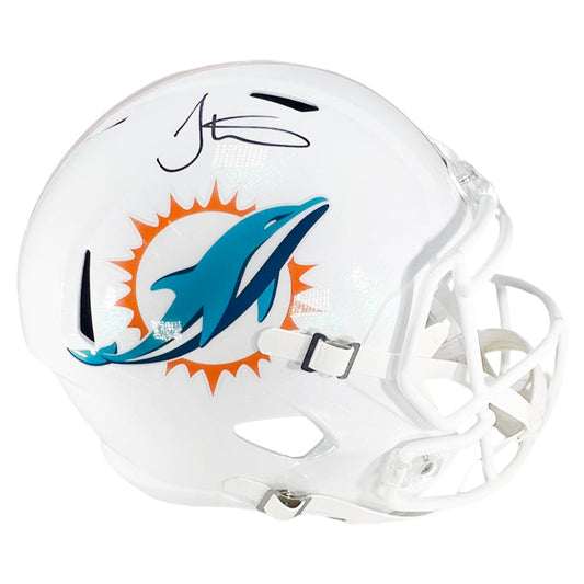 Tyreek Hill Miami Dolphins Full-Size Replica Helmet - Beckett COA